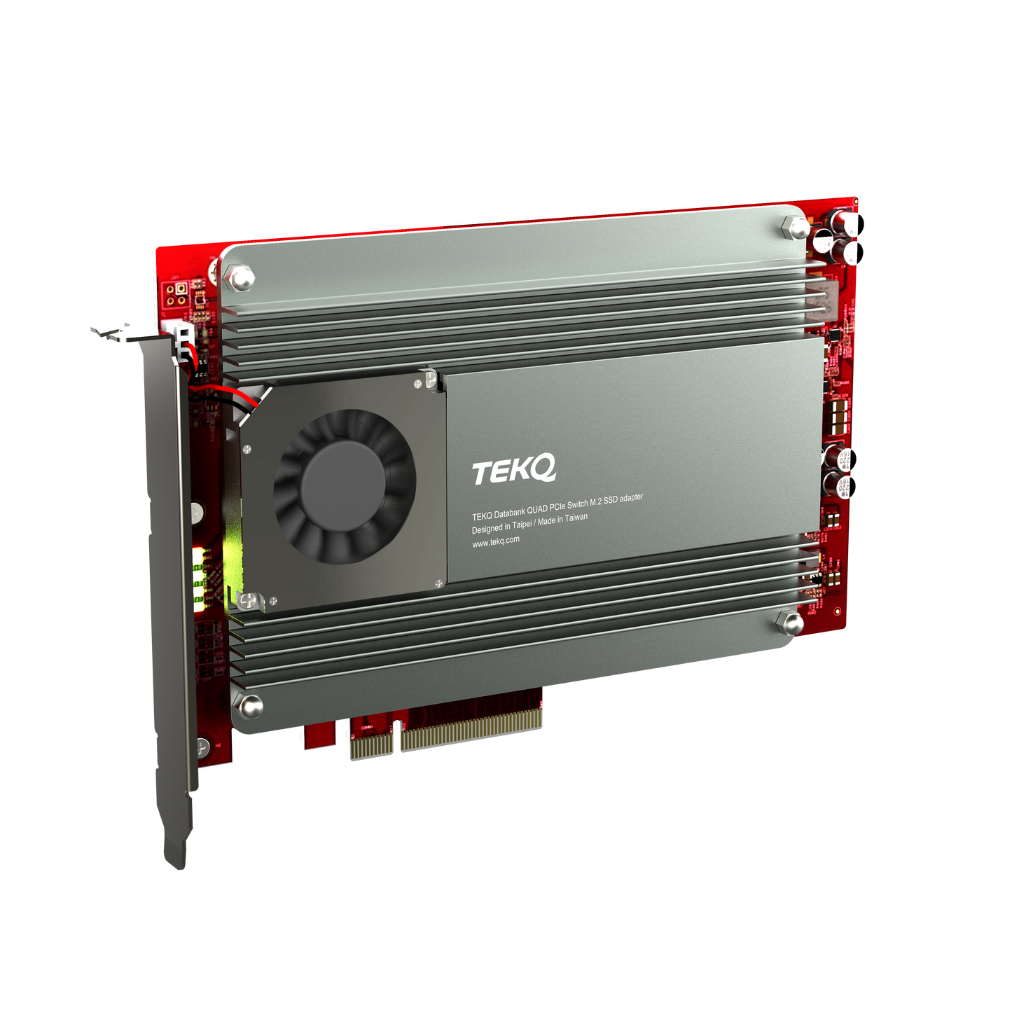 Databank QUAD M.2 SSD PCIe Expansion Card