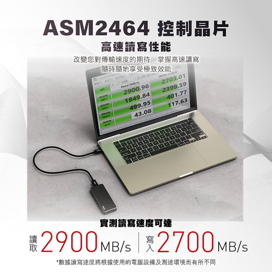USB4 M1 外接式固態硬碟