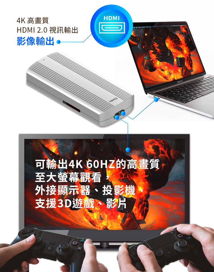 583 URUS USB-C 5 in 1 SSD HUB